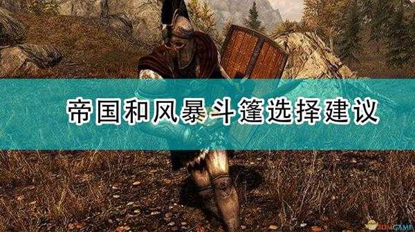 《上古卷轴5:天际》帝国和风暴斗篷选择建议