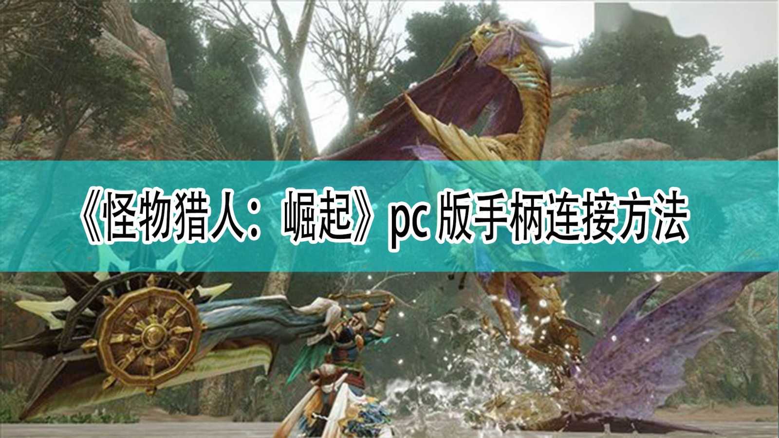 《怪物猎人：崛起》PC版连接手柄方法