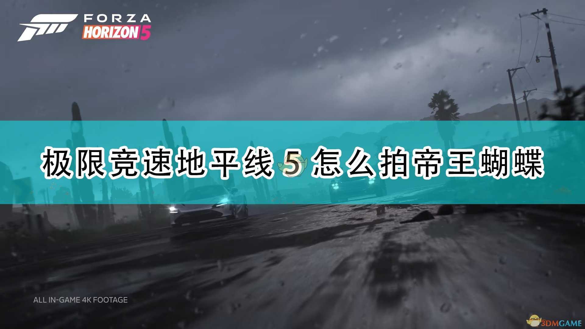 《极限竞速：地平线5》拍帝王蝴蝶方法介绍