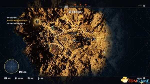 刺客信条起源山顶隐藏技能点位置