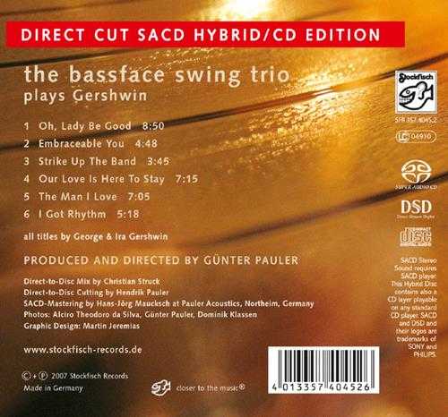 老虎鱼TheBassfaceSwingTrio-PlaysGershwin-24bit44.1kHz