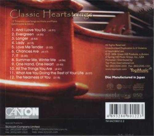 金榜Canton发烧测试碟《ClassicHeartstrings经典心弦》SACD-ISO