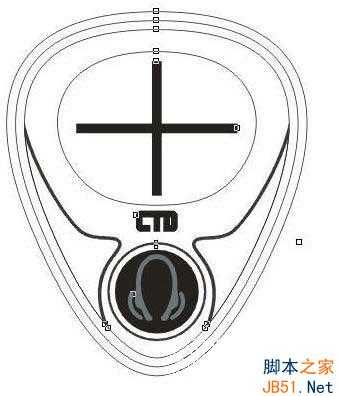 CorelDRAW(CDR)设计制作服装品牌标志实例教程