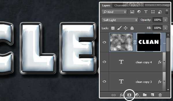 使用Photoshop制作塑料效果的3D立体字教程