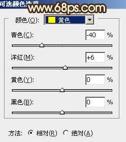 Photoshop调制出黄褐色晨曦草场中的人物图片