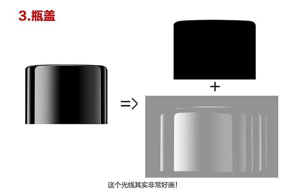 PS怎么将透明化妆品瓶处理成商品展示图?