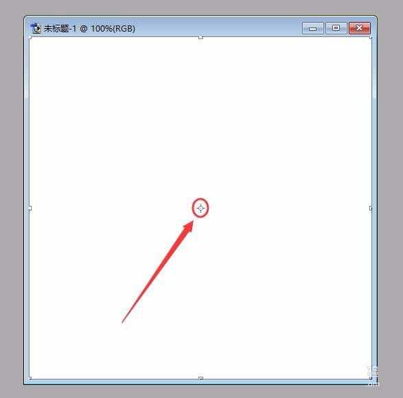 ps怎么快速找到画布的中心点?