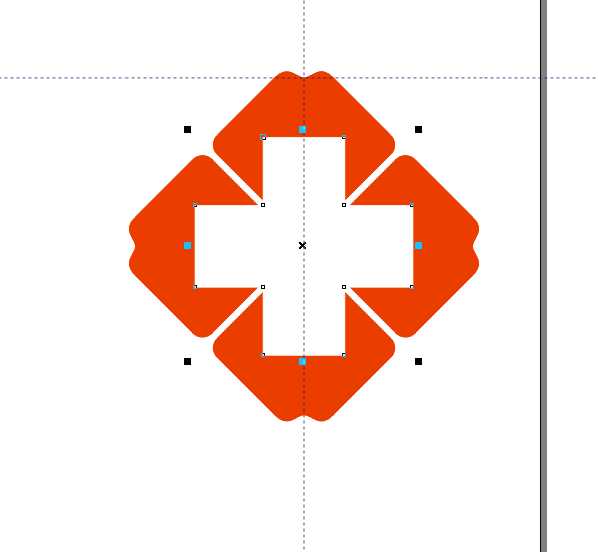 coreldraw怎么做医院的红十字标志?CDR绘制标准的红十字医院LOGO标志教程