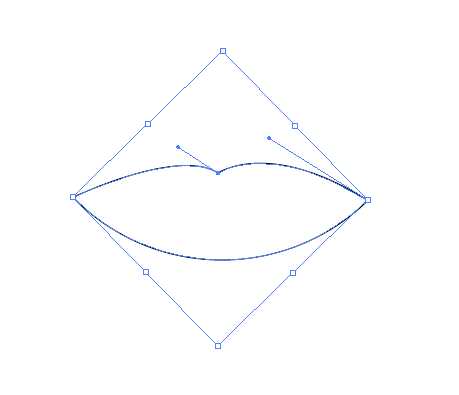 ai软怎么绘制大红唇? ai嘴唇标志的绘制方法