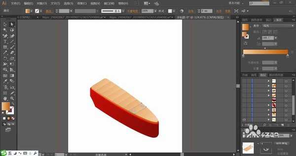 ai怎么绘制立体的帆船? ai帆船矢量图的绘制方法