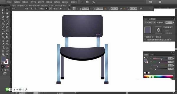 ai怎么绘制椅子图形? ai画椅子矢量图的教程