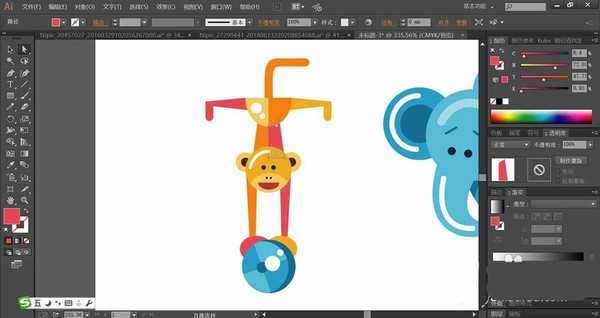 ai怎么设计马戏团素材插画? ai马戏团矢量素材的画法